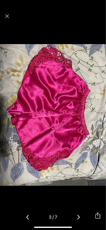 Saten şortar S-M uyumlu - Görsel 2