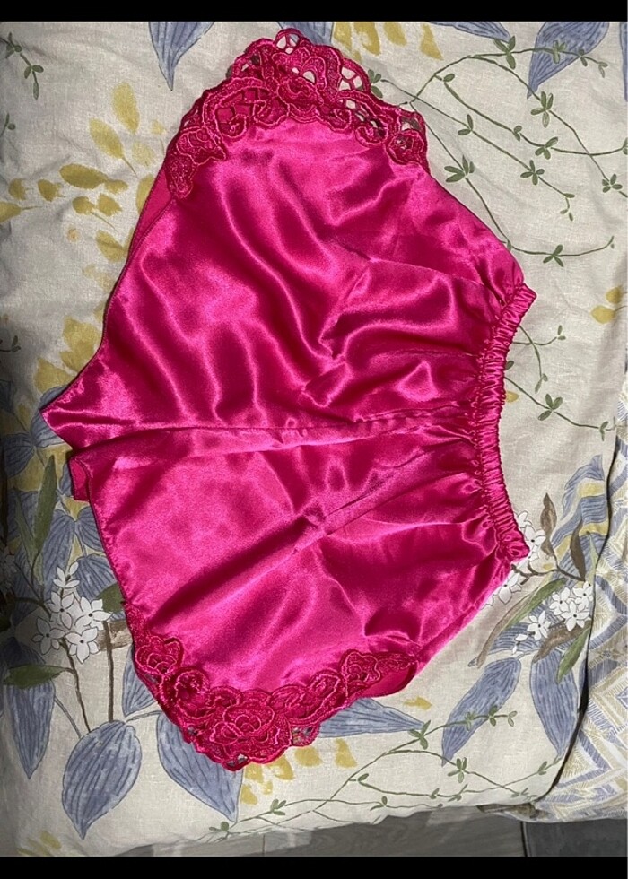 Saten şortar S-M uyumlu - Görsel 2