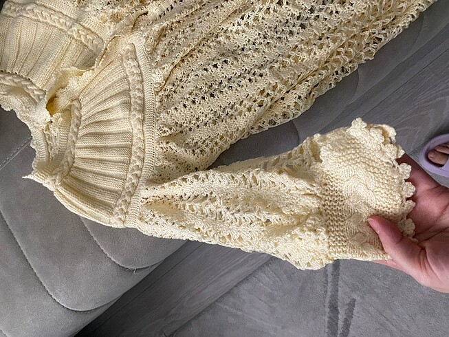 1 adet çeyizlik hırka - Görsel 2