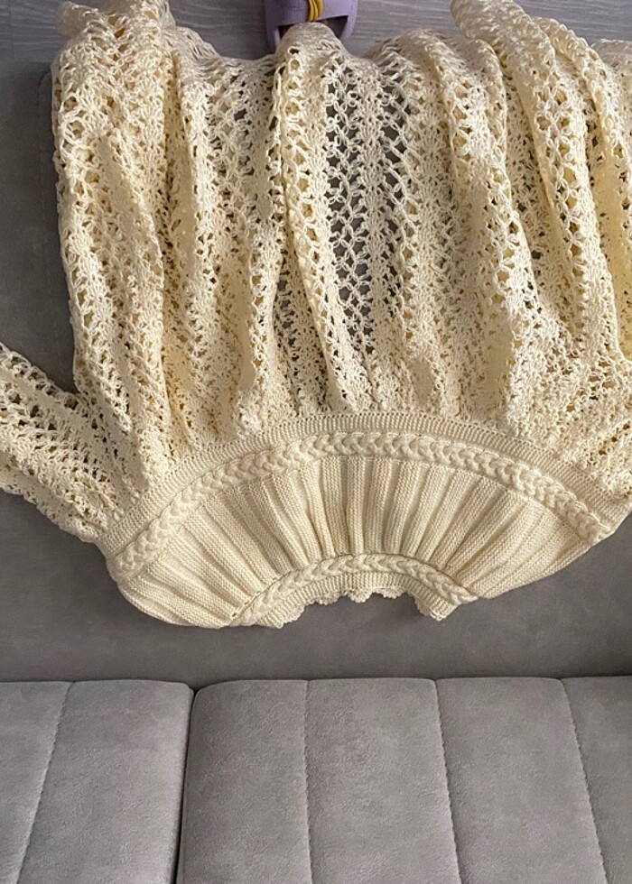 1 adet çeyizlik hırka - Görsel 3