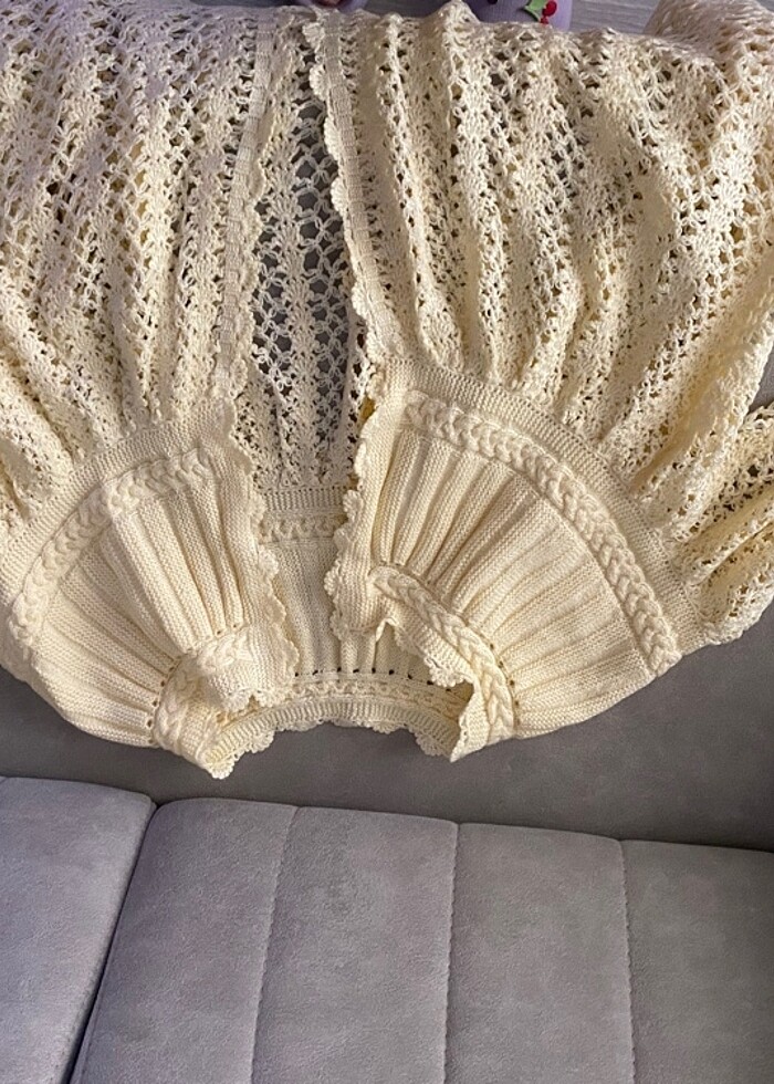 1 adet çeyizlik hırka - Görsel 4