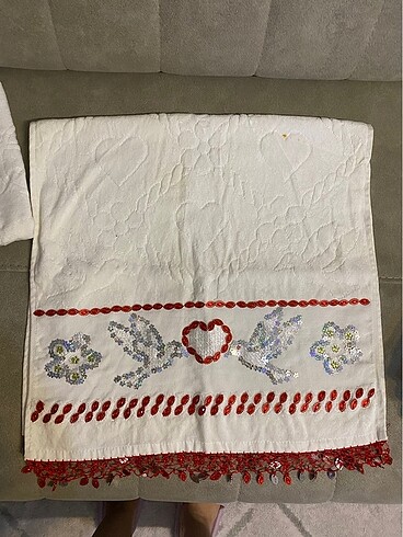 Çeyizlik işlemeli havlular - Görsel 4