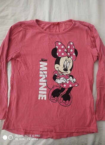 Minie mause t-shirt 4-6 yaş 