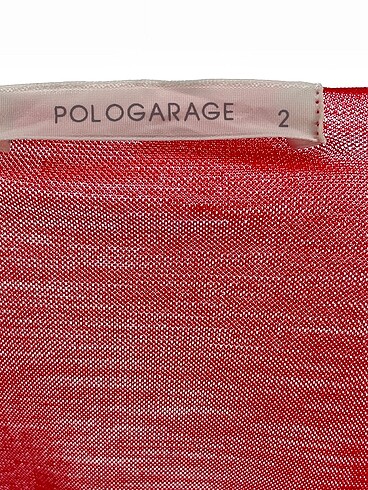m Beden kırmızı Renk Polo Garage Bluz %70 İndirimli.