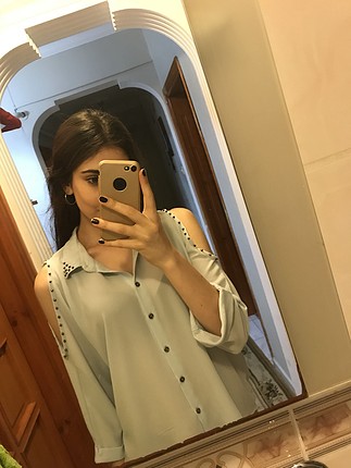 Kolları açık bluz