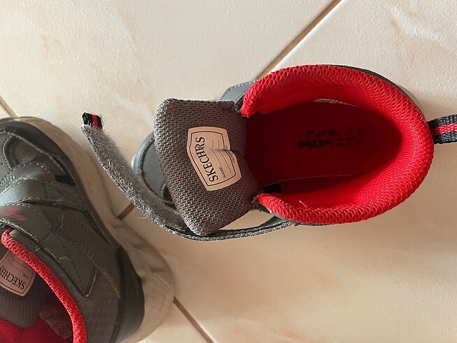 25 Beden gri Renk Skechers Erkek Çocuk Bot