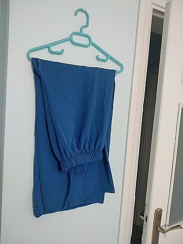 48 Beden mavi Renk Etek pantolon 