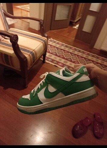 Nike yeşil dunk ayakkabı 