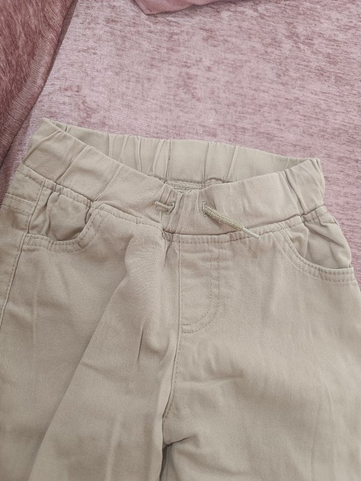 Bej okul pantolon - Görsel 3