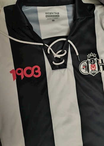 Erkek Siyah Beyaz Beşiktaş forması - Görsel 2