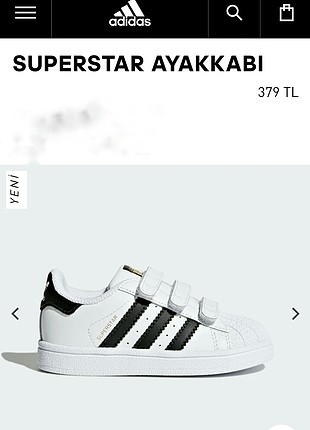 diğer Beden beyaz Renk Adidas superstar