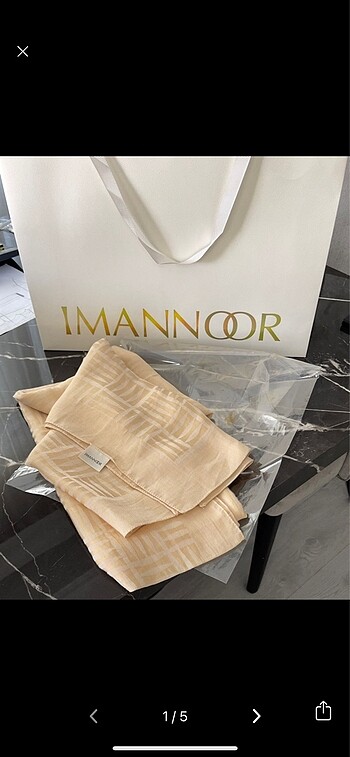 Beden İmannor şal