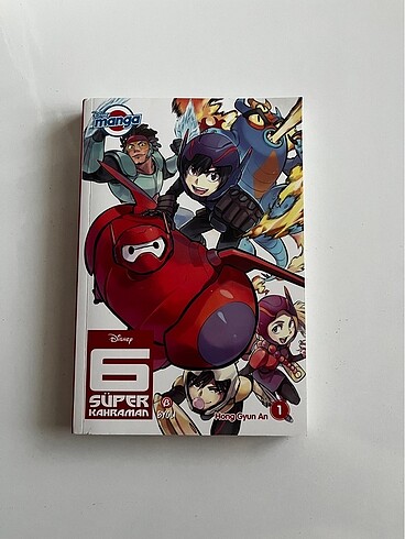 6 süper kahraman manga