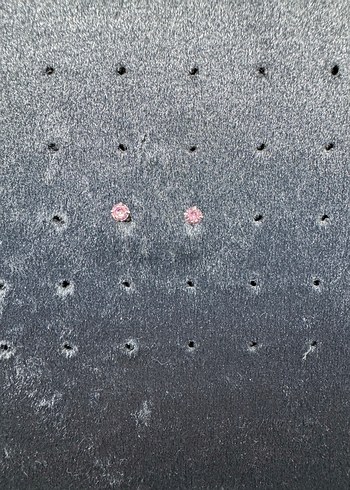 Pembe Parlak Minimalist Kadın Piercing - Görsel 3