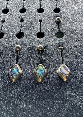 Taşlı Göbek Piercingi - Görsel 2