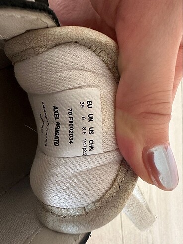 39 Beden çeşitli Renk axel arigato dice lo sneaker