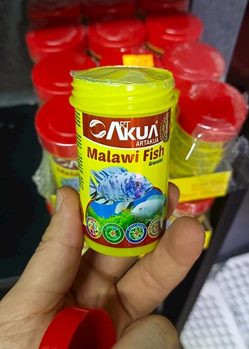 Malawi Fish Granül Balık Yemi Sarı Ambalaj