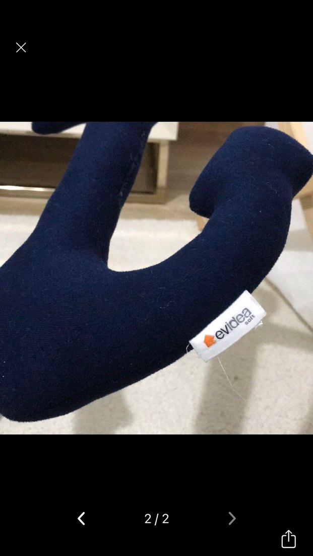 Lacivert Çocuk Çapa Yastığı - Görsel 2