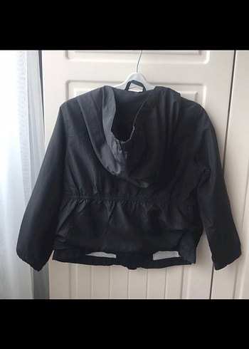 Erkek Çocuk Siyah Fermuarlı Street Wear Ceket - Görsel 5