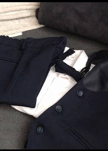 Klasik Kesim Çocuk Yelek Takımı - Görsel 4