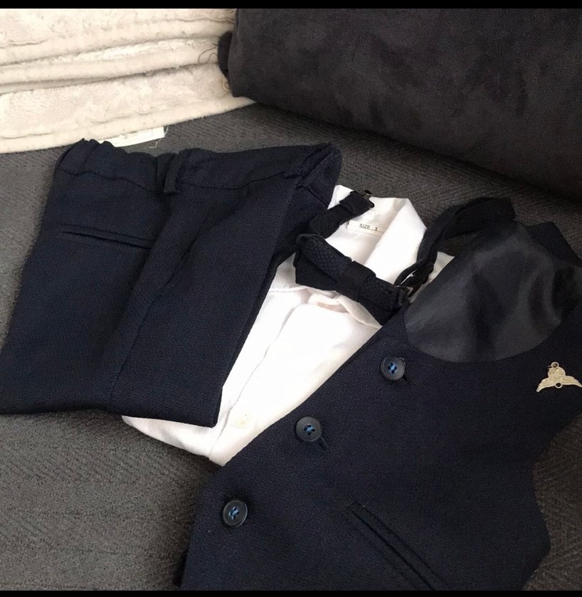 Klasik Kesim Çocuk Yelek Takımı - Görsel 4