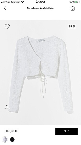Bershka Bluz