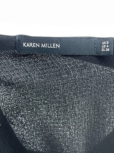 36 Beden siyah Renk Karen Millen Bluz %70 İndirimli.