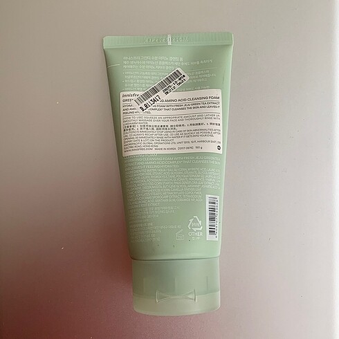 Missha Innisfree Green Tea Cleansing