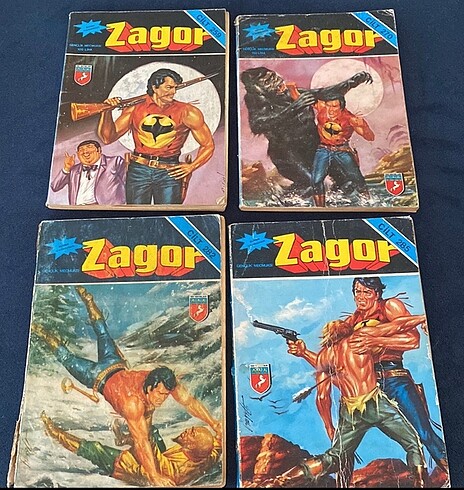 Zagor çizgi roman (Adet fiyatıdır )