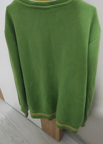 erkek çocuk Yeşil Fermuarlı Sweatshirt - Görsel 2