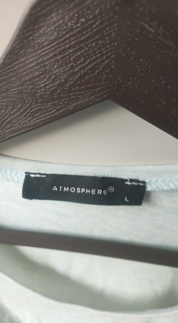 Bohem Tarz Beyaz Hamile Keten Tişört - Görsel 2