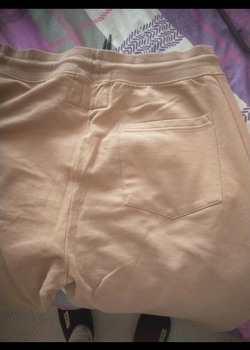 Bershka Erkek Bej lastikli pacaları , eşofman - Görsel 9