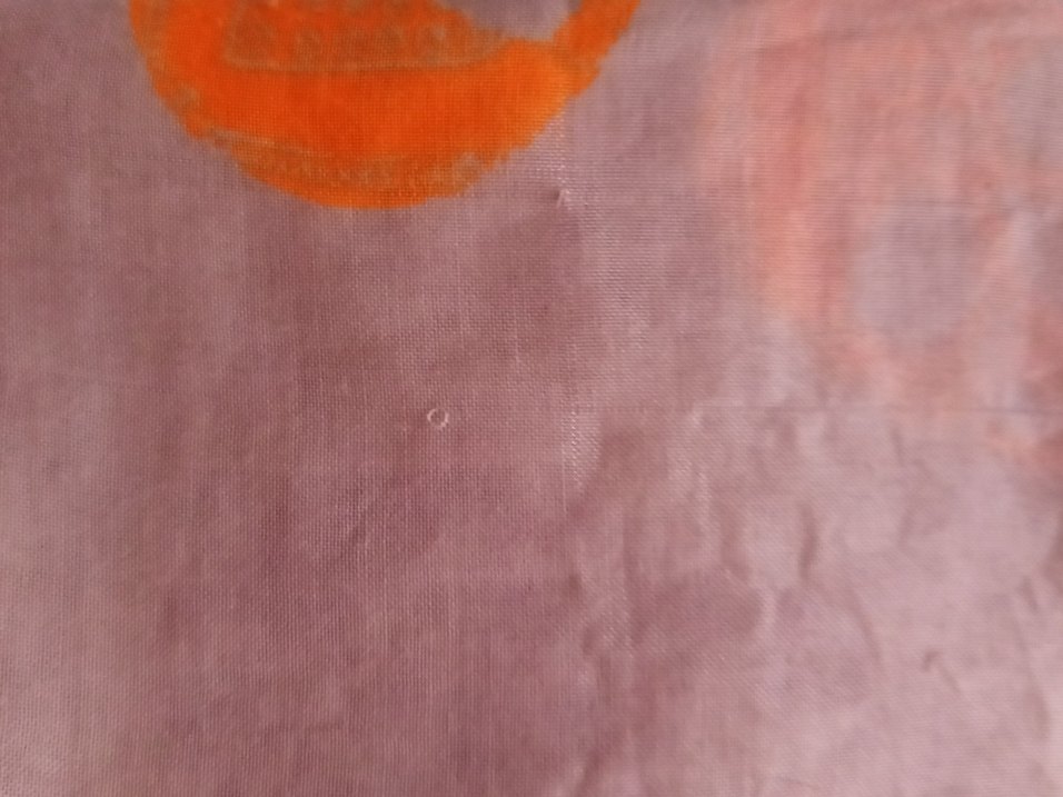 bej zemin üzerine pembe turuncu figürler - Görsel 5