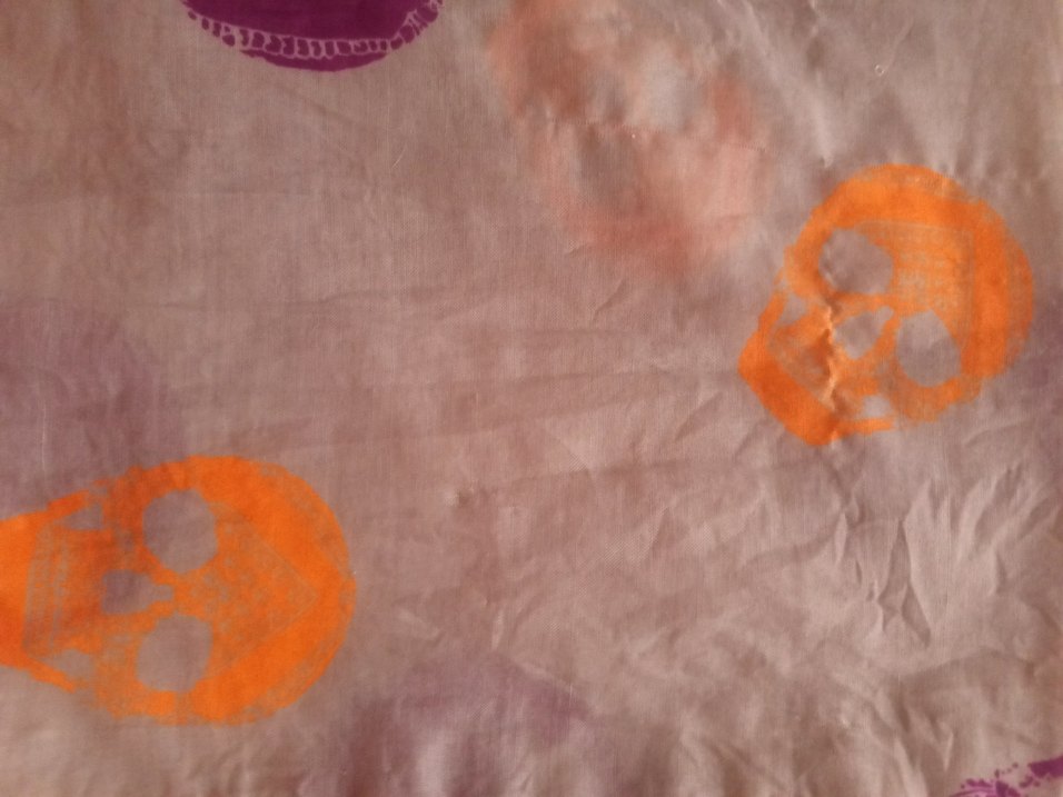 bej zemin üzerine pembe turuncu figürler - Görsel 2