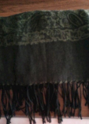 Bohem Tarz yeşil ve tonları şal desenli Kadın Şal - Görsel 2