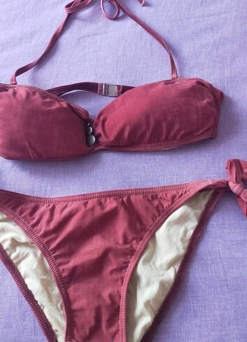 42 Beden Koyu tarçın bikini ????