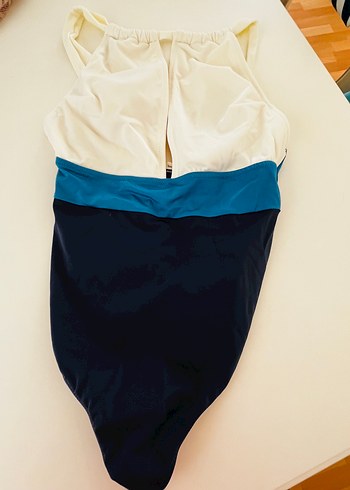 Dekolteli halter yaka Kadın Mayo - Görsel 3