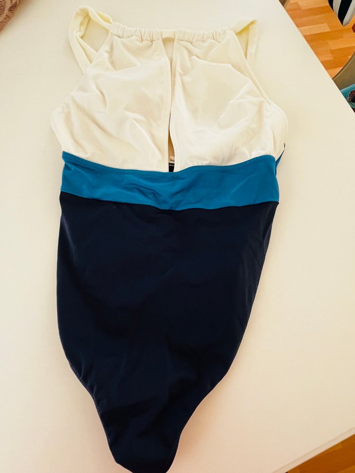 Dekolteli halter yaka Kadın Mayo - Görsel 3