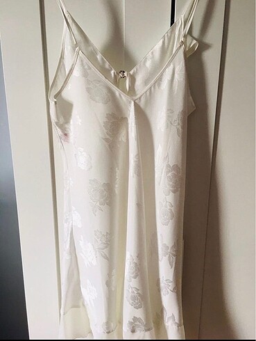 Gecelik sabahlık saten takım - Görsel 7