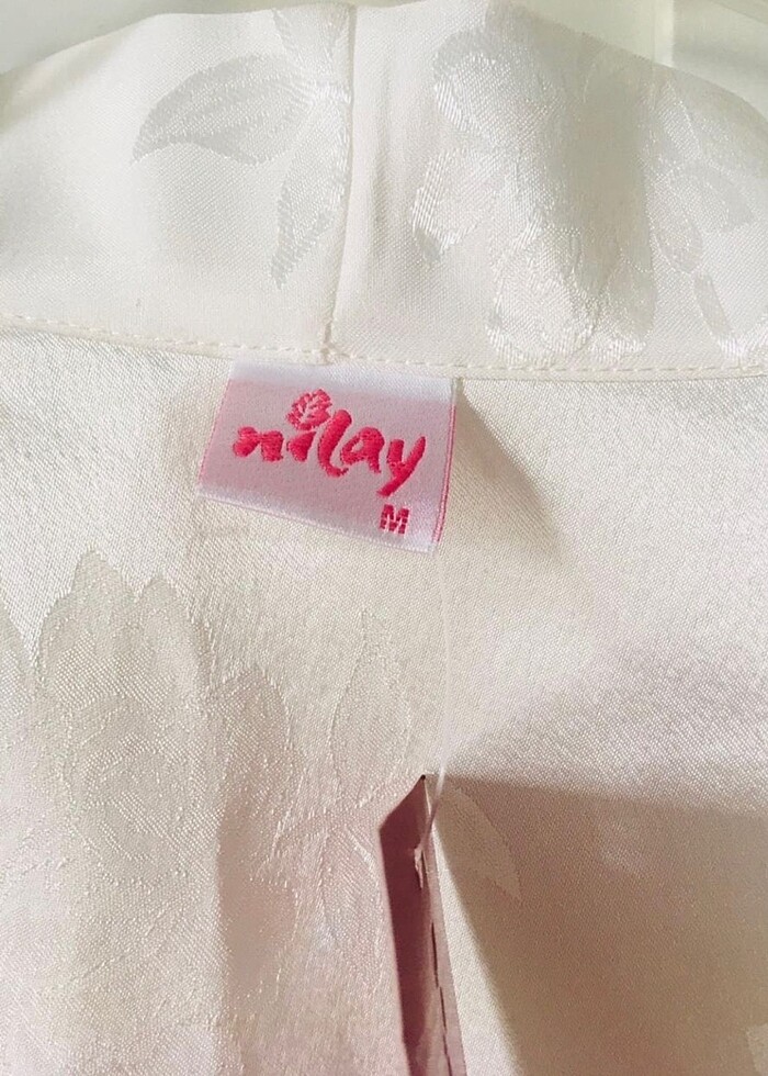 Gecelik sabahlık saten takım - Görsel 5