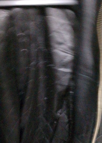 Kadın Siyah Deri  Ceket.özel dikim L beden - Görsel 3