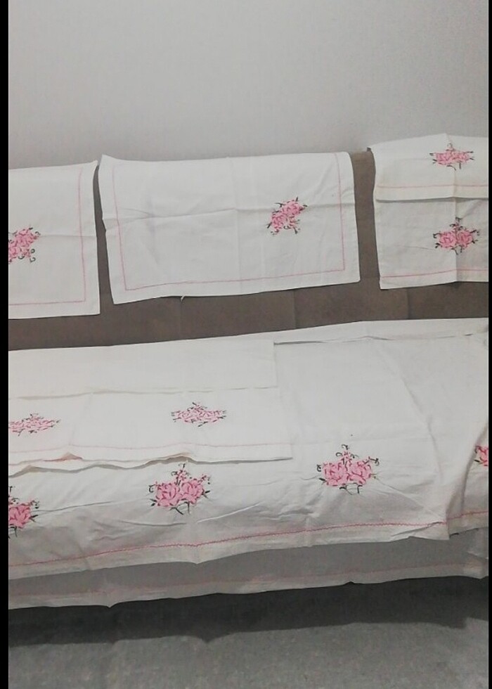 Çeyizlik yatak çarşaf takımı - Görsel 2