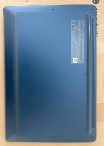 Mavi Lenovo Chromebook Dizüstü Bilgisayar - Görsel 4