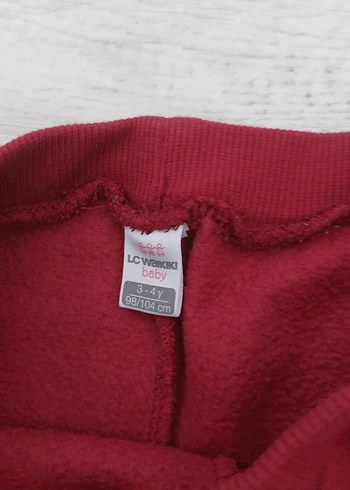 Bordo Kız Çocuk Rahat Sweatpant - Görsel 2