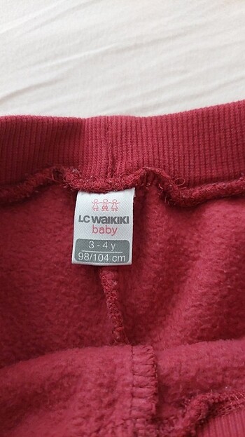 LC Waikiki Lcw marka 3 yaş kız çocuk esofman altı