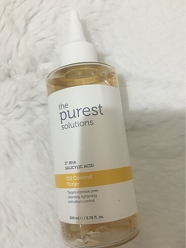 The Purest Solutions Oil Control Tonik Sarı Tonik