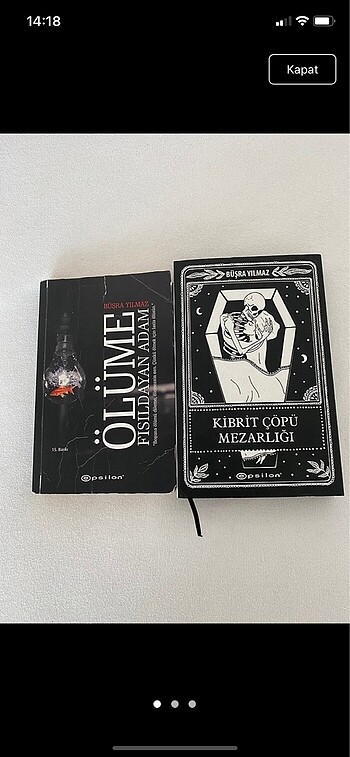 3 kitap ölüme fısıldayan adam-kibrit çöpü mezarlığı-sonat
