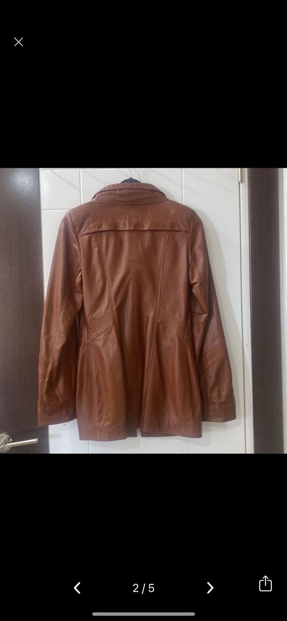 Deri Kadın Ceket - Görsel 2