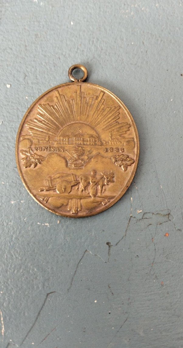 istiklal madalyası beratı kayboldu- Altın Renk - Görsel 2