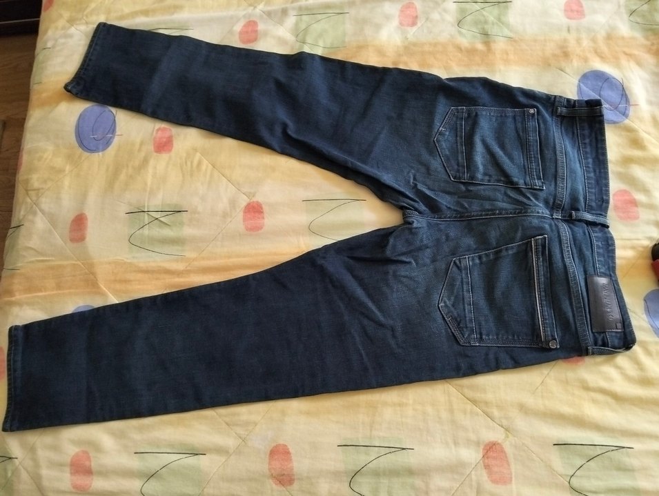 Kadın Lacivert Kot Pantolon - Görsel 4